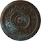 Ekena Millwork Marseille Ceiling Medallion (Fits Canopies up to 4 1/4"), 16 1/8"OD x 5/8"P, Bronze Blue Patina CM16MABBS - alternate 1